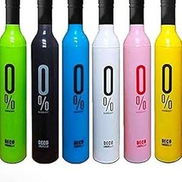 Portable Mini Umbrella for Women, Men & Kids | Compact Capsule Bottle Design | Stylish Umbrella for Sun & Rain Protection | Assorted Color-10
