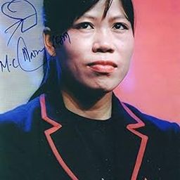 Original Autographed Photo of Indian Boxer MC Mary Kom-image-81