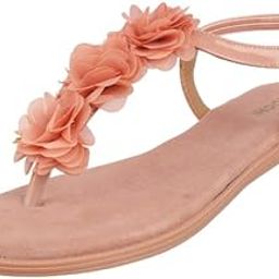 Women Floral T-Strap Comfortable Casual Sandals-image-44
