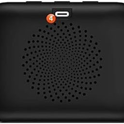 Dkian TF26 Portable Smart Speaker High Power Smart Touch Screen APP Control Music Playback Alarm Clock Light Wireless Speaker for Kids AI Voice Assistant (Black)-image-106