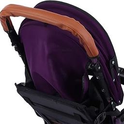 Pushchair Handle Cover, Easy to Clean Stroller Handle Cover Zipper Design for Outdoor-image-64