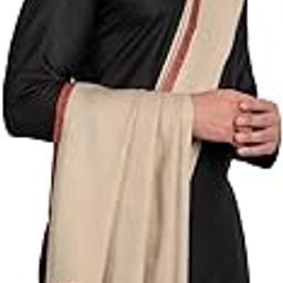 Embroidery Border Pure Wool Full Size Lohi Shawl for Men, Warm Soft Woven Mens Woolen Wrap for Winter 50 x 100 inches-image-50