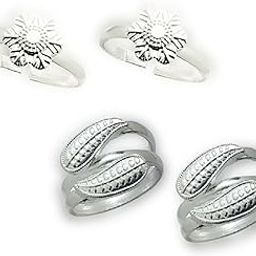 Kamada's Designer colorful Toe ring-image-49