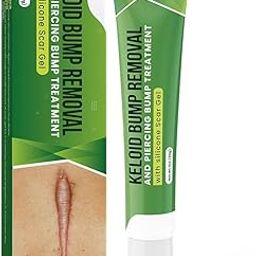 Keloid & Scar Removal Gel | Advanced Silicone Treatment for Acne, Pimples, Surgery & Piercing Scars | Fades Bumps & Marks | 30g Scar Repair Cream-image-82