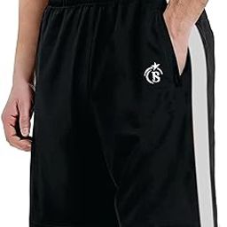 BLUE STAR SHARK Athletic Sports Short || Shorts for Men with Zip Pockets ||Quick Dry || Lightweight Activewear Shorts-image-70