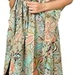 Marika Textiles Floral Printed Cotton Kaftan with Export Quality, Long Size Night Kaftan, Casual Wear Beach Dress Kaftan-image-60