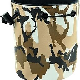 CALANDIS™ Golf Ball Bag Drawstring Driving Range Gym Organizer Traveling Storage Pouch Brown | Golf Balls | Golf Clubs & Equipment | Golf-image-96