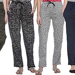 Women's Regular Fit Trackpants (Pack of 4) (B07PBWB3X4_Multicolored_XXX-Large)-image-109