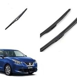 AutoClean Front Hybrid Wiper Blade + Rear Blade For Maruti Baleno 2015-2021-3