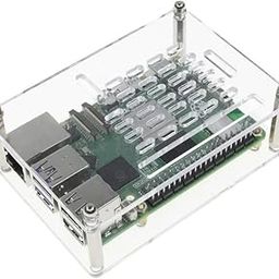 IDUINO Raspberry Pi 5 Transparent Acrylic Case with Cooling Fan Compatible with Raspberry Pi 5 Official Active Cooler-25