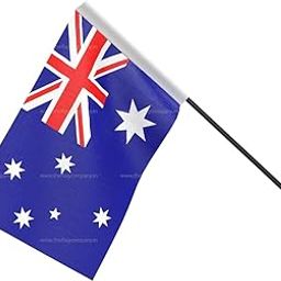 The Flag Company Australia Wall Mounted Flag | 12x18 Inch Flag with Wall Bracket | Ideal for Office & Home Décor-image-83