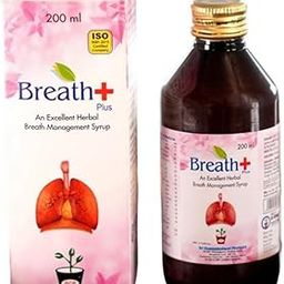 Breath+ Plus Herbal Breath Management Syrup, 200 ml, GMP Certified-image-74