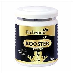 Richveda Booster Powder | Ayurvedic Energy & Stamina Supplement for Men & Women | With Ashwagandha, Shilajit, Safed Musli, 9 more Herbs & 4 Minerals | Improves Strength, Vitality & Immunity | 150 GM-17