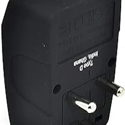 Ceptics 4 in 1 (USA, UK, China & More) to India (Type D) Travel Adapter Plug - Universal Input - 2 USB - CE Certified - RoHS Compliant (GP4-10) Black-picture-26