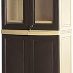 Nilkamal Freedom Big 2 (FB2) Plastic Cabinet for Storage|3-Year Warranty|Space & Clothes Organizer|Crockery Shelves|Cupboard|Wardrobe|Living Room|Adult & Kids|Multipurpose for Home Kitchen & Office-31