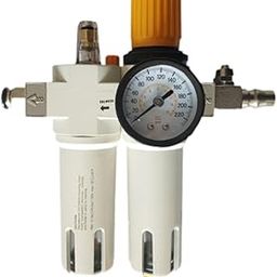 UJEAVETTE Air Pressure Regulator High Pressure Resistant DIY Oil Water Separating Tool-18