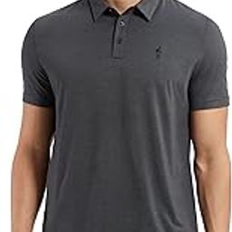 IM35 Men's Tencel Micro Modal and Cotton Blend Thin Stripe Half Sleeve Polo T-Shirt-image-6