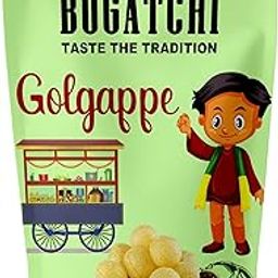 BOGATCHI Pani puri packet ready to eat - Fry or Bake in Microwave | instant pani puri pellets | Golgappe Packet Readymade | pani poori | Pani Puri Papad | Panipuri packets - Value Pack, 200g-image-20
