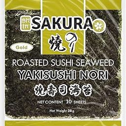 Sakura Sushi Nori Sheet Roasted Sushi Seaweed 28Gms.-image-30