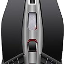 HP M270 Backlit USB Wired Gaming Mouse with 6 Buttons, 4-Speed Customizable 2400 DPI, Ergonomic Design, Breathing LED Lighting, Metal Scroll Wheel, Lightweighted / 3 Years Warranty (7ZZ87AA), Black-13