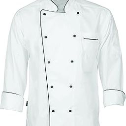 Men's White Full Sleeves Chef Coat's (Chef Jacket)-image-53