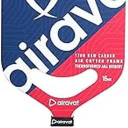 Airavat Pickleball Paddle, AERO Navy Pickleball Paddle Pack of 1 Pc, Made of T700 Raw Carbon Fiber Elongated Handle Increased Power and Spin, High Performance Pickleball Racket 16mm Thickness-image-3