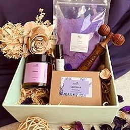 Astrid Lavender gift set, Women's Day Gifting, Calming and relaxation, Set of 5, Bath and Body Care, Wellness Spa hamper, Paraben and Sulphate free-48