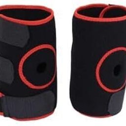 EMERET Neo Next Perfect Fit Knee Support Pair for Men & Womens || Magnetic Knee Support Brace with Red Trim || Compression Sleeve Design || Free Size || Gym Workout || Black-image-15