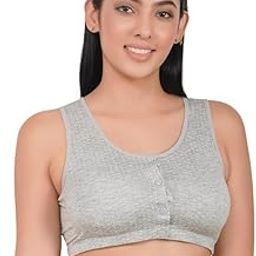 Women's Lightly Padded Plus Size Front Open Maternity/Nursing/Nursing Bra,Size-30-46-image-57