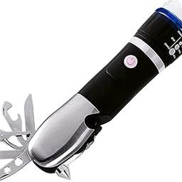 Alvarix Battery Operated Multi Tool Led Flashlight, All in One Tool Light (1 Pc/Battery Not Included)-40