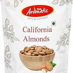 Medu Aromatic Pure 100% Natural California Almonds Whole Regular 250g Rich in Protein, Magnesium, Phosphorus, and Dietary Fibre,Gluten Free.-image-93