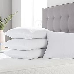 Microfiber Soft White Pillows | Pillows for Sleeping White - Set of 4 (Size - 16x24 Inches Or 40x60 cm) Pack of 4 S-2-18
