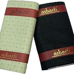 Unstitched Shirt and Trouser Fabric Set for Men | Polycotton Fabric | Ideal for Gifting, Casual & Formal Use-32