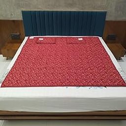 VPP Creation Bio Magnetic Mattress Topper Maroon (6 x 6 feet) & 2 Pillow Magnetic Therapy-image-62