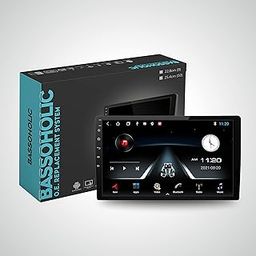 BASSOHOLIC 10 Inches Advanced Car Radio Receiver Android 10 System with 2GB/32 GB RAM & ROM, IPS Capacitive Touch Panel with Gorilla Glass/Full HD Display/WiFi/GPS/Steering Wheel Connectivity/BT-65