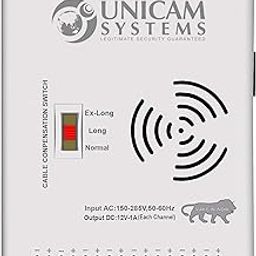 Unicam 8-Channel SMPS Power Supply Adapter for CCTV Cameras – Supports Up to 8 Cameras, Ideal for Video Surveillance Systems-7