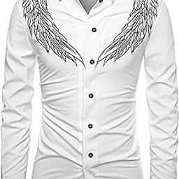 Men's Polycotton Regular Fit Printed Unstitched Shirt Fabric 2.25 Meters with Elegant Design For Casual Outings, Parties, Festivals (WHITE-A)-image-71