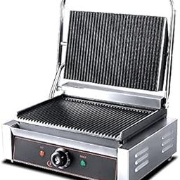 Shoppers Hub PNQ Heavy Duty 2200W Electric Commercial Sandwich Maker Griller (Grilling Area - 14 x 9.5 Inches) for Grilling Double Jumbo Breads Sandwich Making Toasting Heating, Hotels, and Catering-image-34