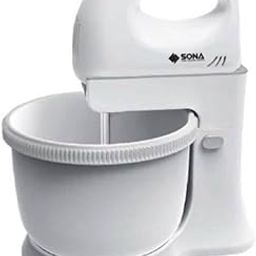 LANCEMATES Powerful 300-Watt Stand Mixer with 5 Speeds, Dough Hook & Whisk for Effortless Baking & Mixing-picture-27