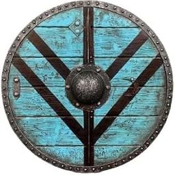 APAX Premium Wooden Round Viking Shield with Legartha Maiden Viking Shield | Medieval Shield | Knight Viking Shield | Handmade| Gift Item-image-59