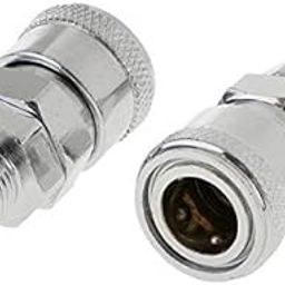2Pcs Quick Release Coupler Connector Air Line Hose Coupling Compressor Sm20 | Home & Garden | Tools | Air Tools | Other Air Tools-image-63