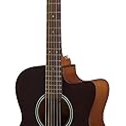 YAMAHA Spruce Wood Fs400C Acoustic Guitar - Smoky Black-picture-22