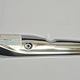 CHOPSON Silencer Presents Heat Protection Guard/Cover/Shield for Super Splendor Motorcycle. Its a Metal Guard. (Heavy Duty Nickel Chrome, New Model)-image-97