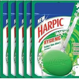 Harpic - 26 g (Pack of 6) Jasmine, Hygienic Toilet Cleaner Rim Block| Toilet Flush Cleaner Blocks-image-7