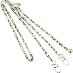 Lyla Purse Chain Strap Adjustable Bag Chain for Small Shoulder Bag Handbag Clutch Argent-image-9