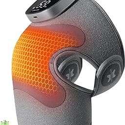 IKEEPFIT Maxwarm 5.0 Wireless Knee Massager with Heat Vibration for Pain Relief [Updated 2025] - Electric Knee Brace with Heating, 5 Heat Levels and 3 Massage Modes,-11