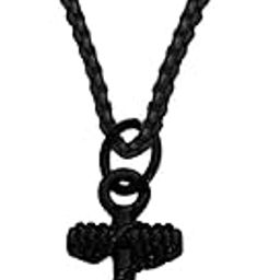 Wheel Ship Anchor Ship Black Stainless Steel Pendant Necklace Chain For Men And Women SPn2022390-image-42