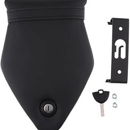 SAZ DEKOR Black Leather Rear Passenger Seat with Lock Key for 09-up S1000RR 10-14-16