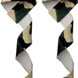 Kobo WTA-17 Military Wrist Rod Wrap Cotton Weight Lifting Strap Camoflauge (Military)-27