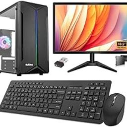All-in-One Desktop Computer Set, i7 6th Gen, 32GB RAM, 1TB SSD, 19inch HD LED Monitor, Sound Bar, WiFi, Win 10 (32-1TB)-17